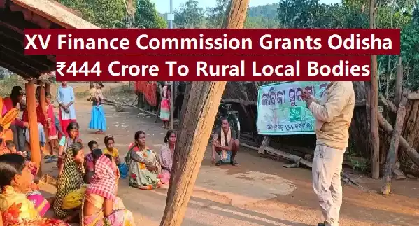XV Finance Commission Grants Odisha