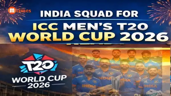 India Announce Squad for ICC Men’s T20 World Cup 2026