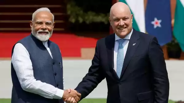 India New Zealand Free Trade Agreement PM Luxon Says Deal Will Boost Jobs, Exports, and Incomes
