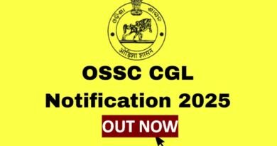 OSSC CGL 2025 Notification