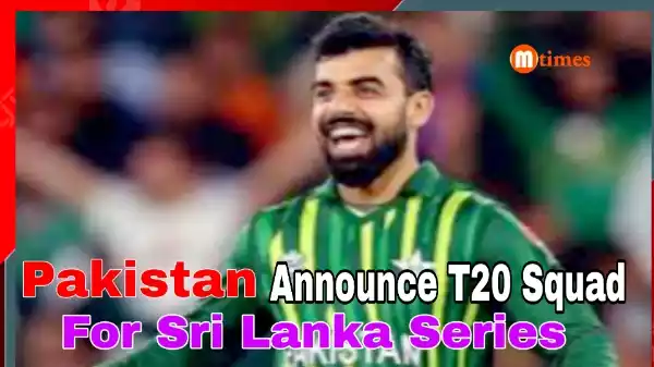 Pakistan Recall Shadab Khan for Sri Lanka T20Is, Babar Azam and Shaheen Afridi Stay in BBL