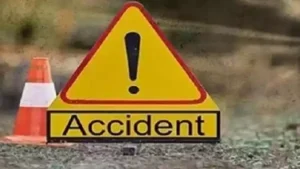 Accident site on State Highway 57 in Balasore district, Odisha