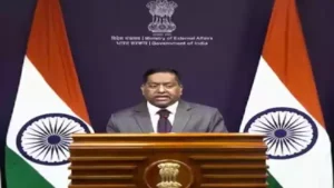 Exterior of Indian Embassy in Zagreb after vandalism incident