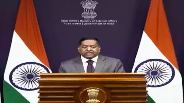 Exterior of Indian Embassy in Zagreb after vandalism incident