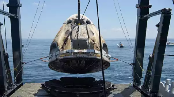 NASA Crew Dragon Makes Emergency Return as ISS Mission Cut Short Over Medical Issue