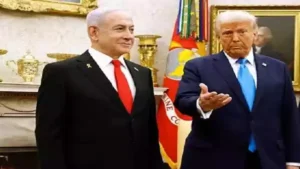 Netanyahu and Trump meeting amid announcement of Board of Peace
