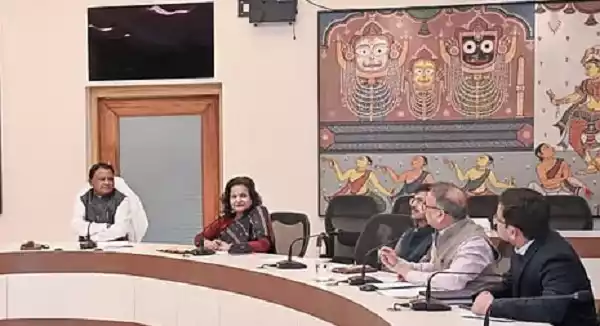 Odisha government meeting with Sarvam AI delegation to build a secure sovereign AI ecosystem