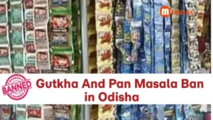 Odisha government notification announcing statewide ban on gutkha and tobacco products