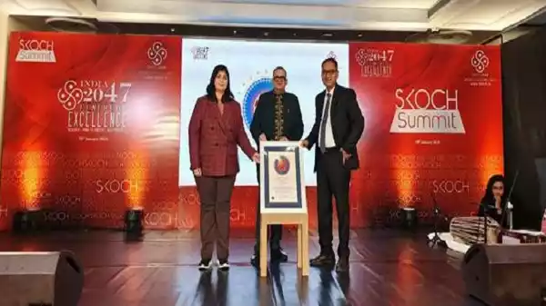 SKOCH Award 2025 presented to C-DOT for Cell Broadcast Solution