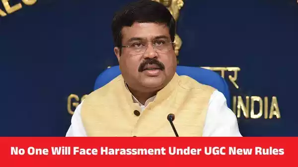 Union Education Minister Dharmendra Pradhan addressing media on UGC equity regulations controversy Union Education Minister Dharmendra Pradhan addressing media on UGC equity regulations controversy