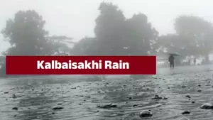 Heavy Kalbaisakhi rain over Bhubaneswar and Cuttack causing dark skies