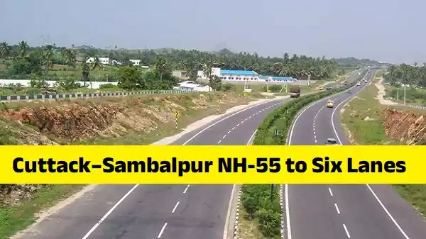 Heavy freight traffic on NH-55 highlighting the need for six-laning in Odisha