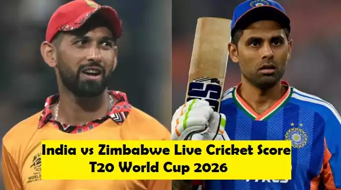 India vs Zimbabwe Live Cricket Score T20 World Cup 2026