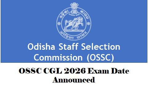 OSSC CGL 2026 exam date