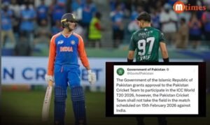 Pakistan boycott India T20 World Cup match