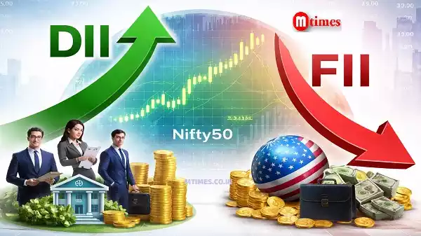 Traders watch Nifty50 index movement on stock exchange screens