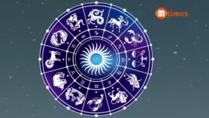 Astrology zodiac wheel showing March 28 2026 horoscope predictions