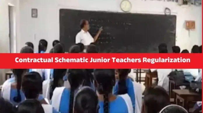 Contractual Schematic Junior Teachers Regularization Contractual Schematic Junior Teachers Regularization