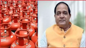 LPG cylinders and fuel pumps at a petrol station representing fuel supply monitoring in Odisha