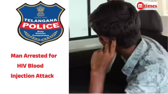 Man Arrested for HIV Blood Injection Attack Man Arrested for HIV Blood Injection Attack