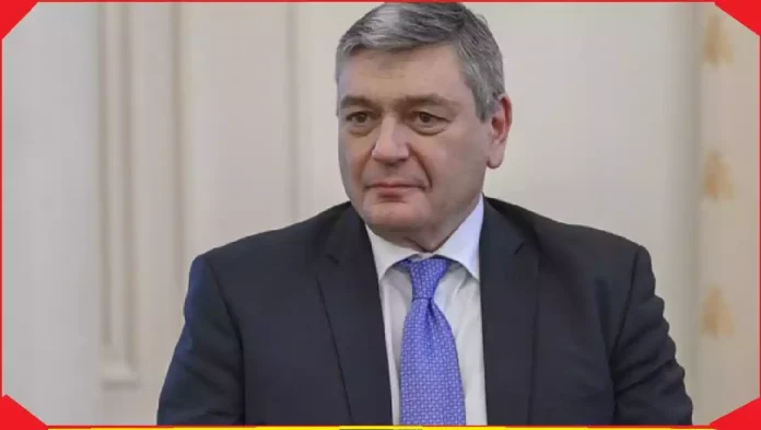 Narendra Modi and Vladimir Putin meeting during India Russia summit discussions; Andrey Rudenko