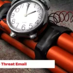 Police and bomb squad personnel conducting security checks outside Puri district judge court after bomb threat email