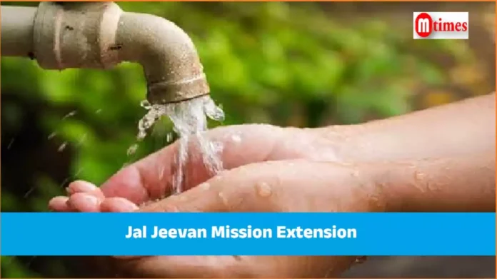 Rural household receiving piped drinking water under Jal Jeevan Mission scheme in India