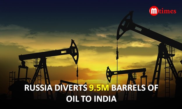 Russian oil diverted to India