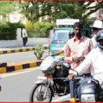 Traffic police checking vehicles during road safety enforcement drive on an Odisha highway