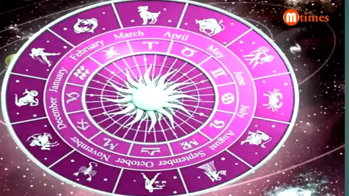 Zodiac wheel showing horoscope predictions for March 17, 2026 across all star signs