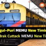 Angul–Puri MEMU new timings