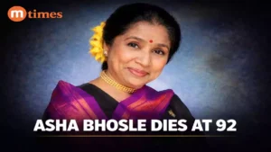 Asha Bhosle Passes Away at 92