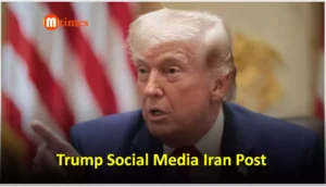 Donald Trump controversy over social media post about Iranian leaders and global reactions