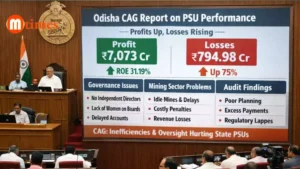 Odisha Assembly discussion on CAG report highlighting PSU performance and financial issues
