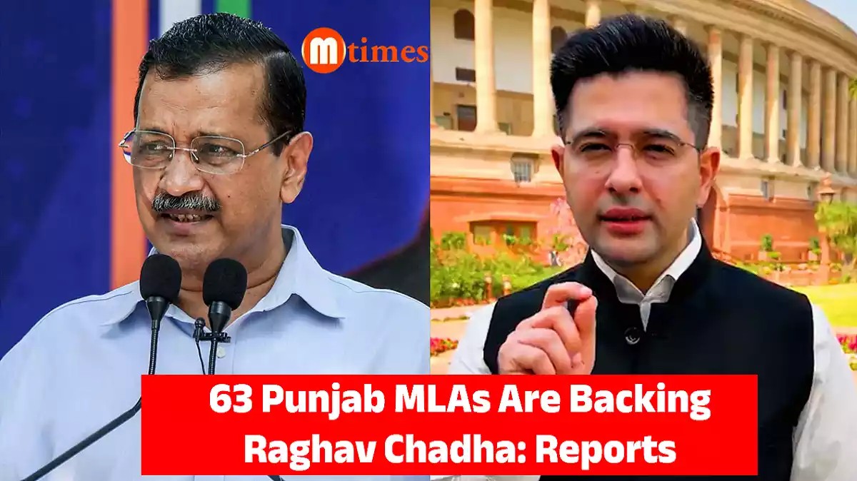 AAP Punjab Crisis 2026: 63 Punjab MLAs are Backing Raghav Chadha ...