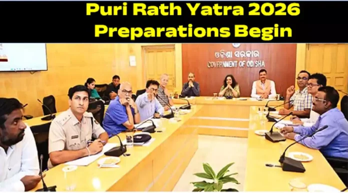 Puri Rath Yatra 2026 Preparations Begin