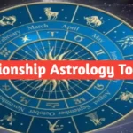 Zodiac horoscope wheel showing April 3, 2026 predictions