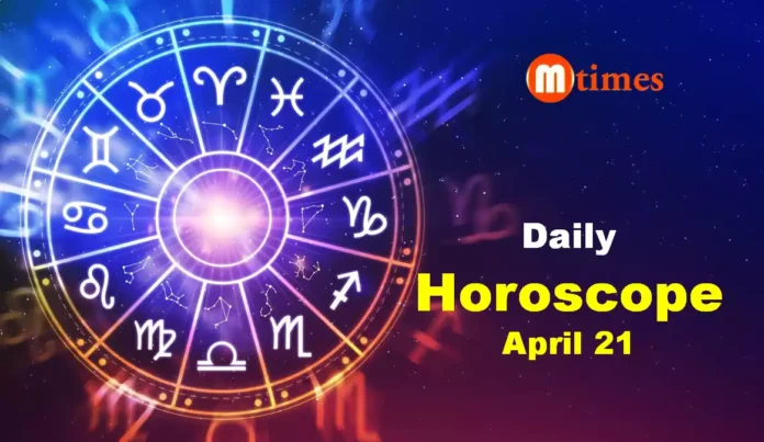 zodiac signs horoscope predictions April 21