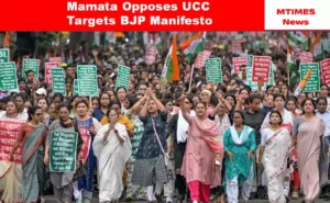‘Mamata Banerjee UCC opposition intensifies as TMC targets BJP Sankalp Patra