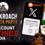 Cockroach Janata Party X Account Withheld in India