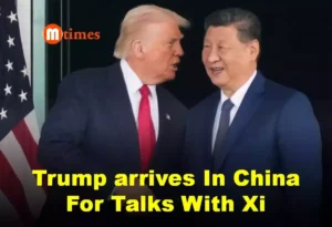 Donald Trump arriving in China for state visit and talks with Xi Jinping