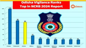 Odisha Vigilance officials reviewing anti-corruption case files after strong NCRB 2024 rankings