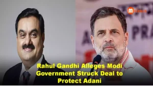 Rahul Gandhi accuses PM Modi of signing US trade deal to secure Adani