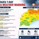 Thunderstorm and rain alert issued across Odisha districts by IMD
