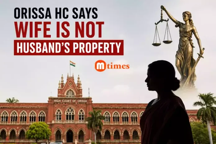 Orissa High Court building as the court delivers a landmark ruling on a wife's right to choose where she lives