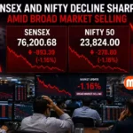 Sensex Falls 893 Points as Market Rally Ends