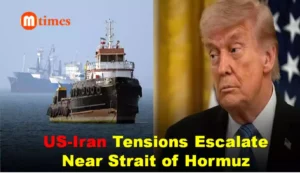 Strait of Hormuz amid rising tensions between the United States and Iran.