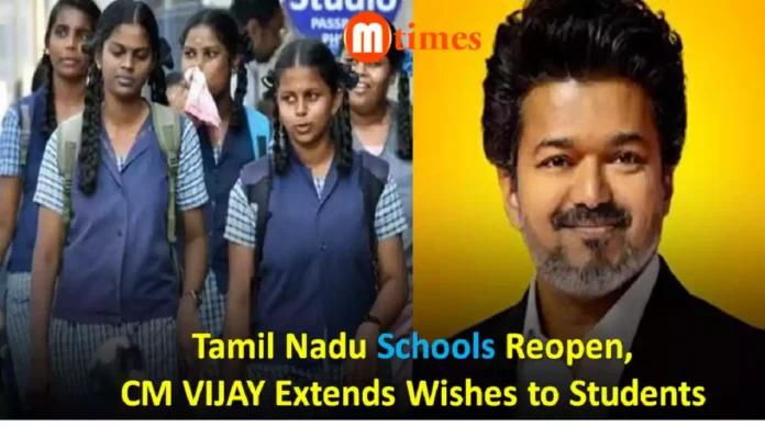 Tamil Nadu Schools Reopen After Heatwave Delay, CM Extends Wishes to Students