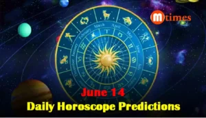 Zodiac signs daily horoscope chart for June 14