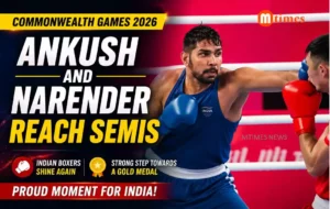 Ankush and Narender Reach Semis in Commonwealth Games 2026